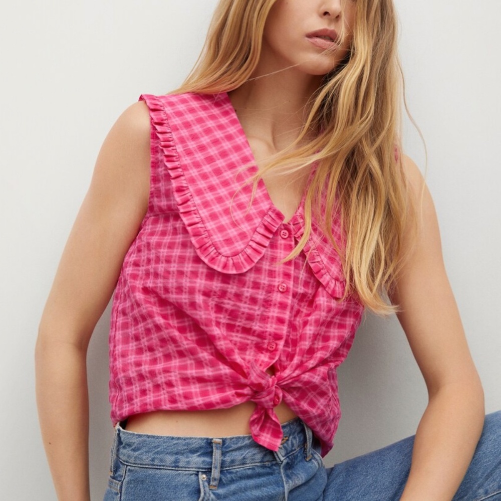 Greta Babydoll Collar Blouse